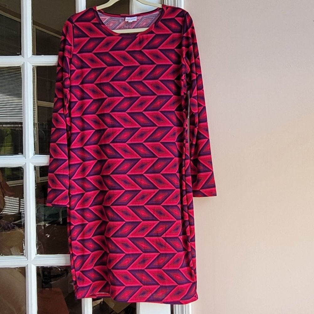 LuLaRoe Debbie Dress Size Large (12-14)